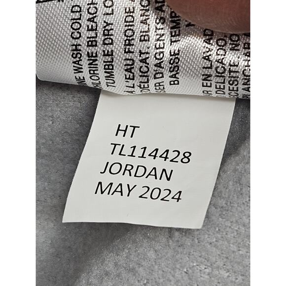 Greg Norman Men’s Full Zip Sweater Jacket Textured Color Light Gray Size Large - Picture 6 of 6